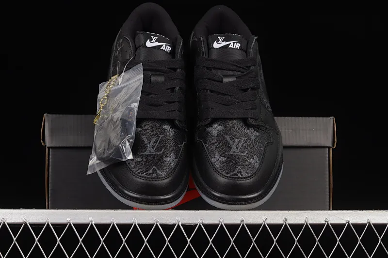 All categories Air Jordan Jordan series basketball shoes Air Jordan 1 Low Donkey brand x Air Jordan 1 AJ1 Joe 1 customized version low-top retro cultural basketball shoes CQ4277-003